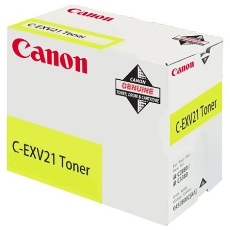 Toner oryginalny Canon C-EXV21Y
